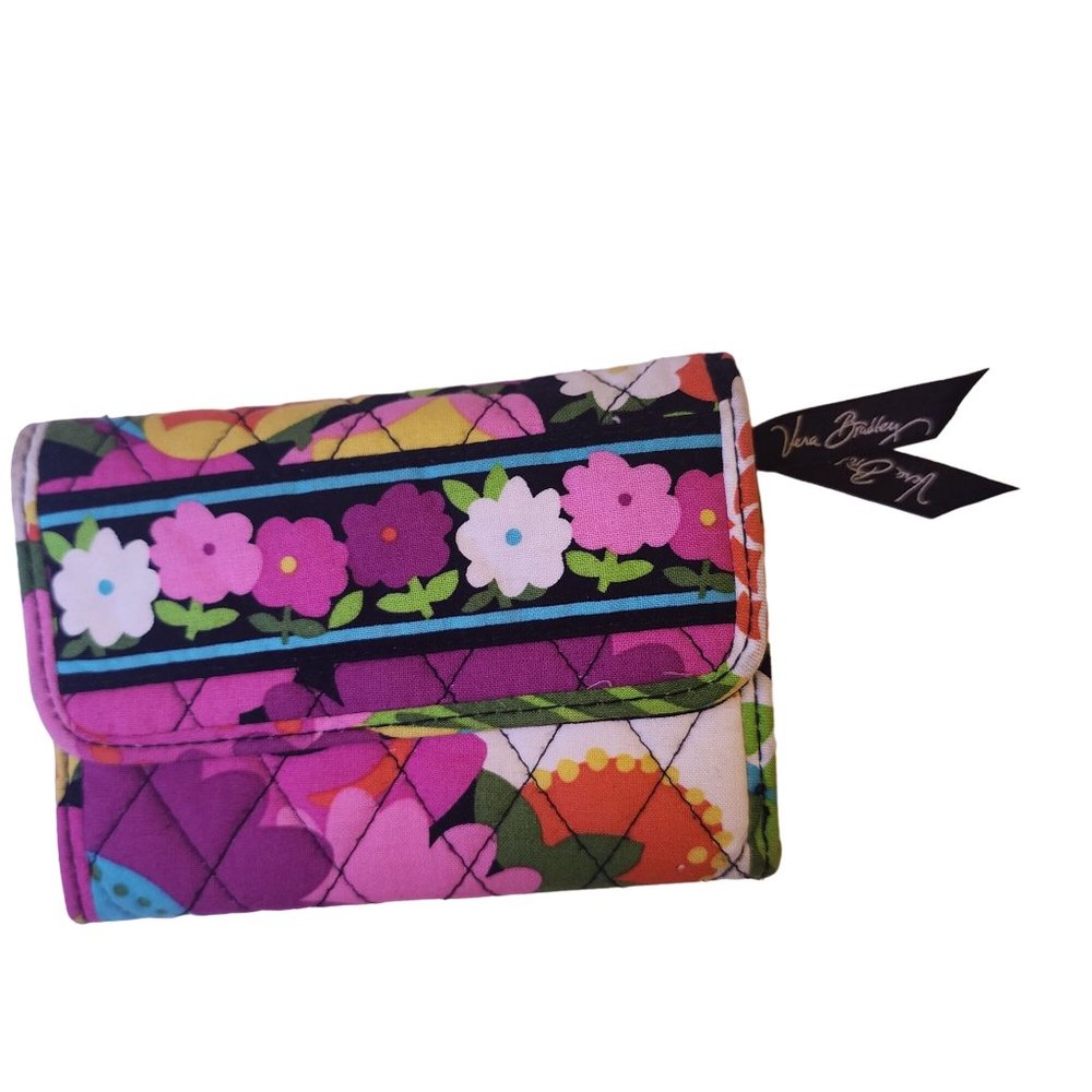 Vera Bradley Wallet Floral Cloth Wallet